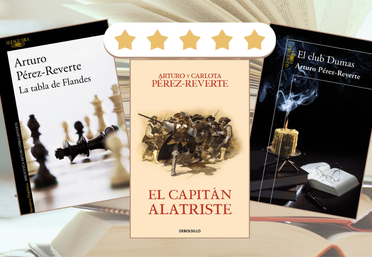 Los mejores libros de Arturo Pérez-Reverte