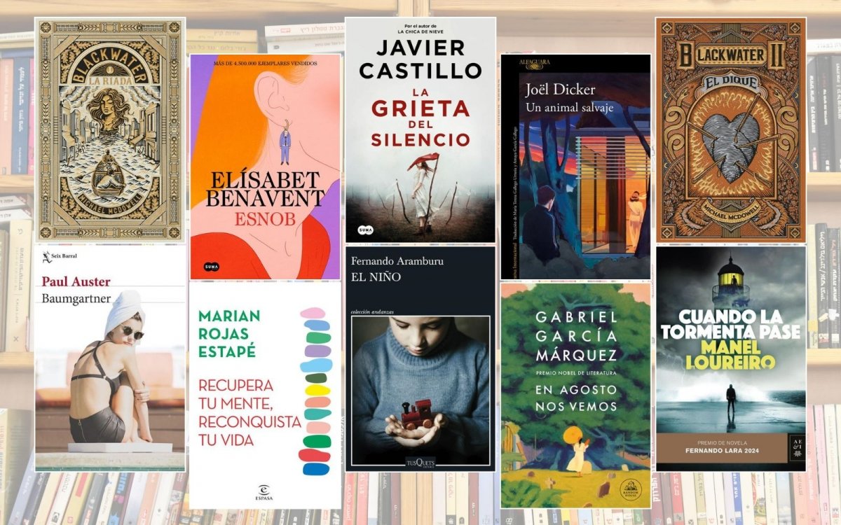 Los 10 libros más vendidos de junio 2024