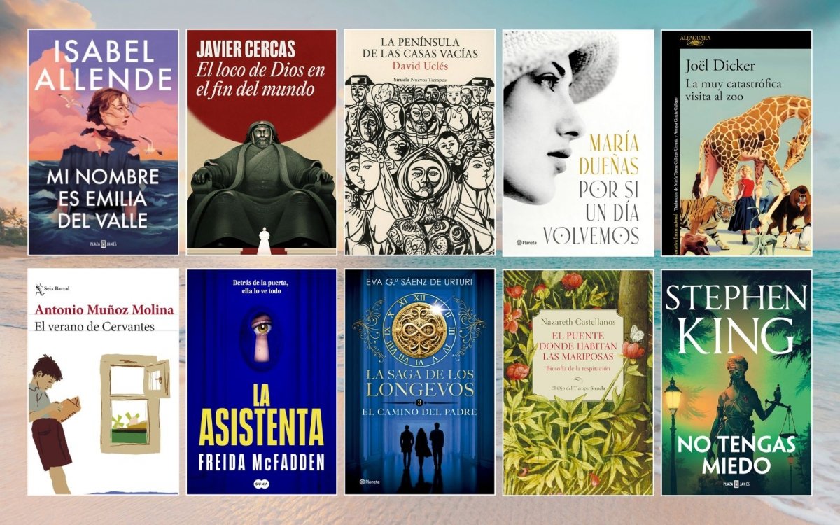 Los 10 libros ma?s vendidos de junio de 2025