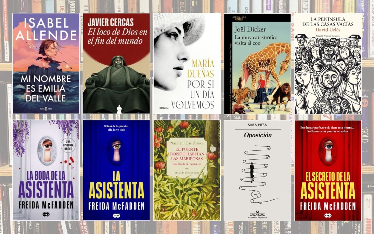 Los 10 libros más vendidos de mayo 2025