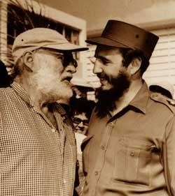 Hemingway y Castro