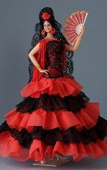 Muñeca flamenca