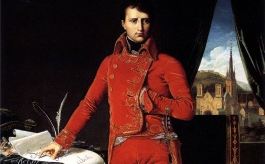 Imagen de un joven Napoleón antes de ser coronado emperador.