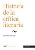 Historia de la Crítica Literaria