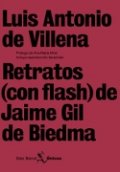 Retratos (con flash) de Jaime Gil de Biedma